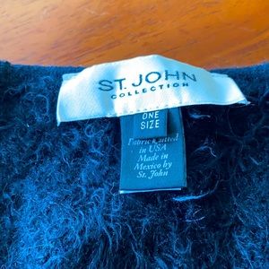 St John black wrap